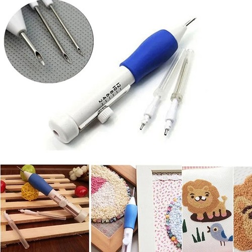 Embroidery punch needle kit - embroidery,