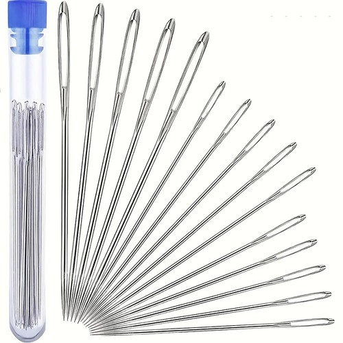 15pcs large eye - sewing, needles