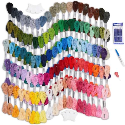 100 skeins embroidery - skeins,