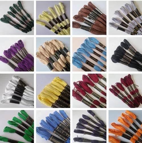 Cotton embroidery thread - cotton,
