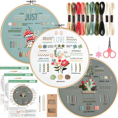 Sets beginner embroidery - sets,