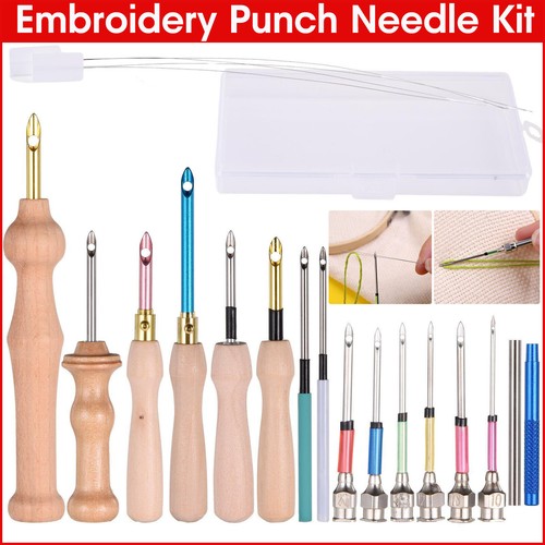 Embroidery punch needle - punch, kits
