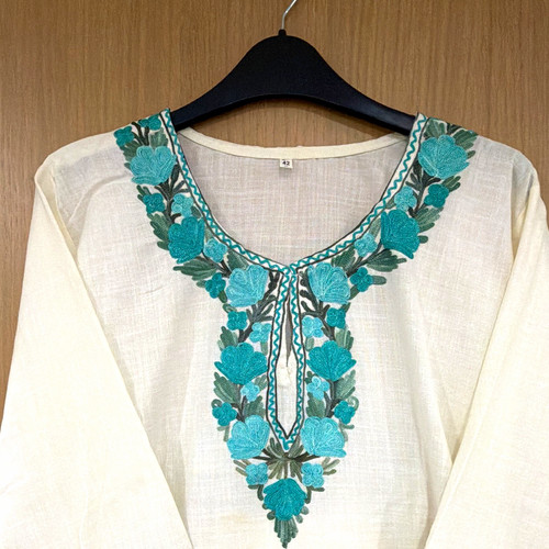 Women white cotton - cotton, salwar