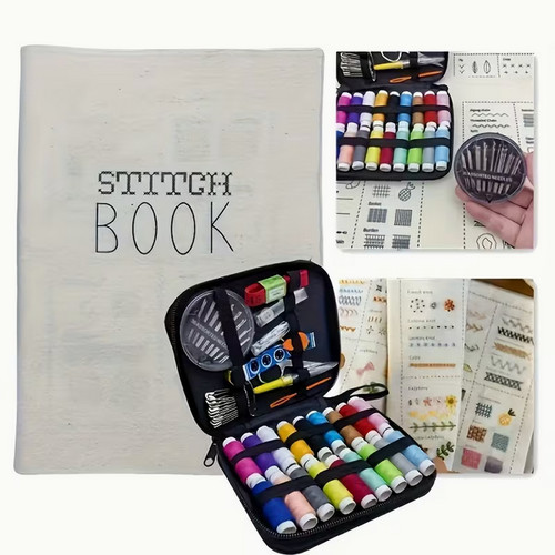 Embroidery stitch book - book, &