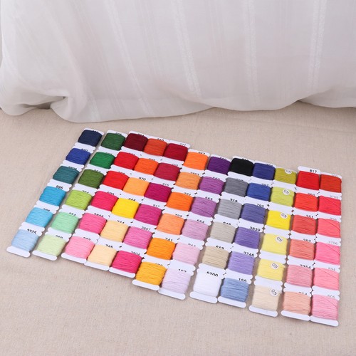 Cotton embroidery thread set - embroidery,