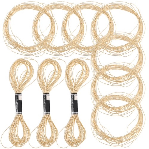 12pcs golden metallic - 12pcs,