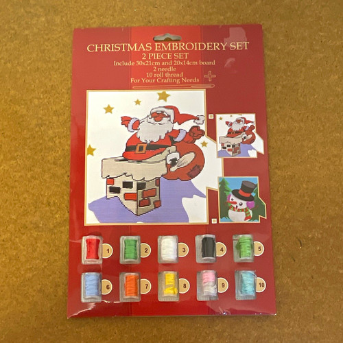 Christmas cross stitch - cross,