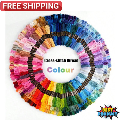 250 colours embroidery - 250,