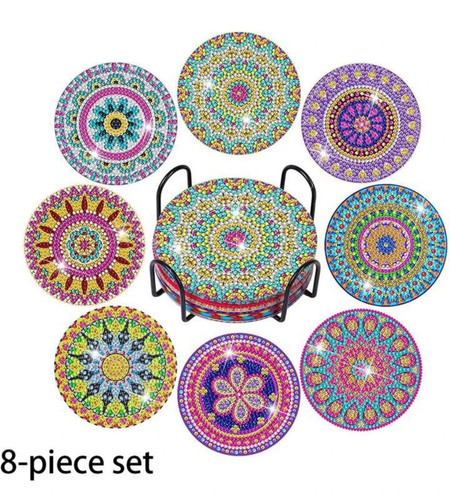 Mandala flower diamond art - flower,