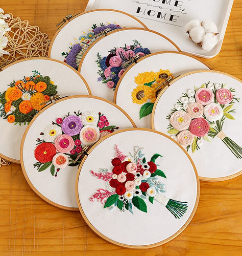 Free hoop embroidery - free, cross