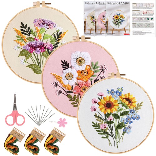 Sets embroidery kit for - 3,