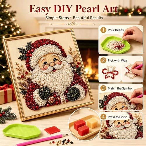 Handmade diy pearl bead - handmade, art