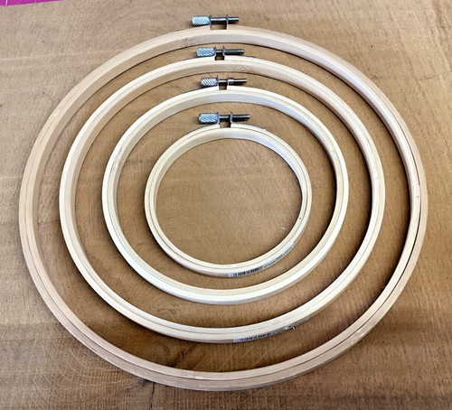 Embroidery hoop bamboo set - embroidery,