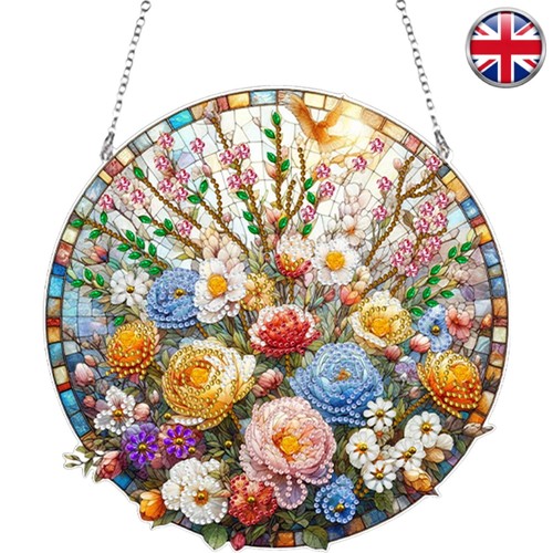 Flowers flat diy - 2d,