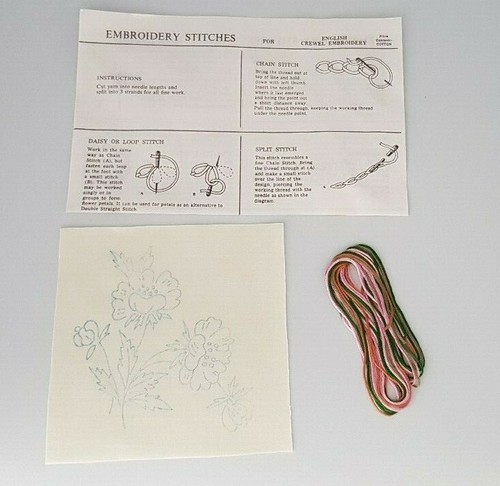 Embroidery stitch sewing set - embroidery,