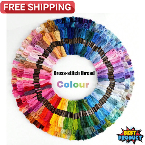 250 colours embroidery thread - colours,