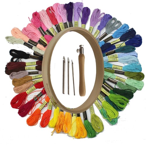 Punch embroidery kit starter - embroidery,