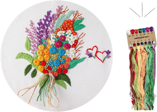 Embroidery set for - embroidery, beginners