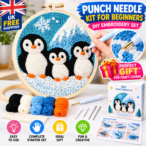 Punch needle kit - needle, for