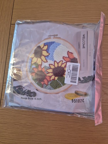 Punch needle embroidery - punch, kit